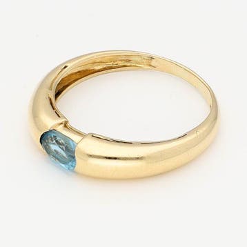 Ring - 18 karaat Geel goud - Spinel