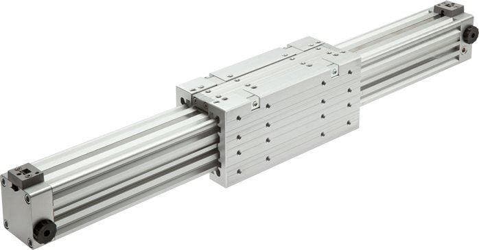 Vérin Sans Tige 32-800mm - Magnétique - Amortissement -, Doe-het-zelf en Bouw, Ventilatie en Afzuiging, Verzenden