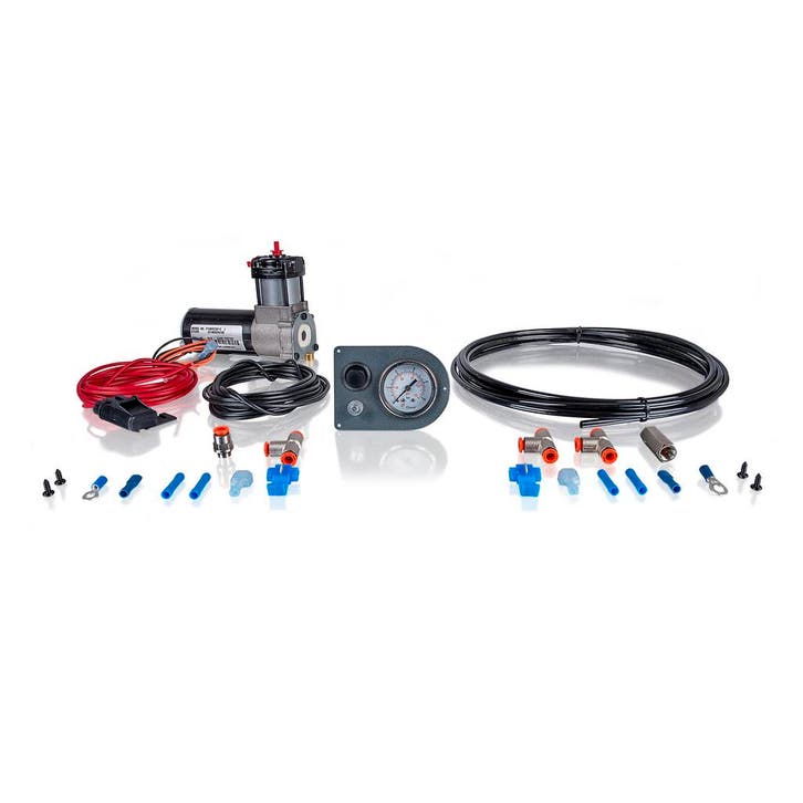 Compressorset Oluve 215 | mat grijs manometerpaneel met enke, Autos : Pièces & Accessoires, Suspension & Châssis, Envoi