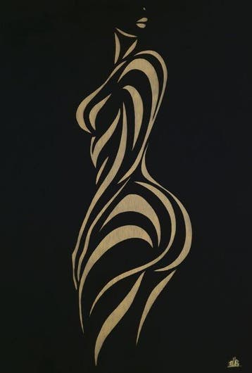 FÜR (1978) - The Curves - XL Size - (We Spray) NOT a PRINT
