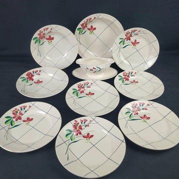 Niderviller - Frankreich - 6 Personen - Art Deco -