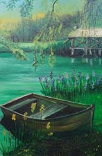 Gilles Storck - Les iris bleus