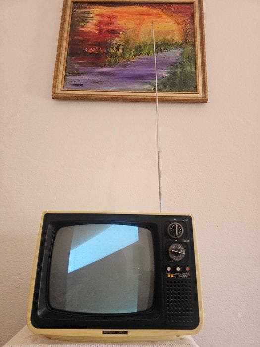 Téléviseur - Vintage Intervision 70/80, Antiquités & Art, Art | Objets design