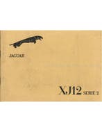 1974 JAGUAR XJ12 INSTRUCTIEBOEKJE FRANS