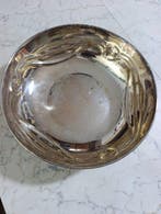 bellotto - Plateau - Argent 800 - Bol en argent vintage, Antiquités & Art, Antiquités | Argent & Or