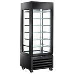 Vriesvitrine | EXALTA | 440L | Zwart | -15°C/-22°C |, Verzenden