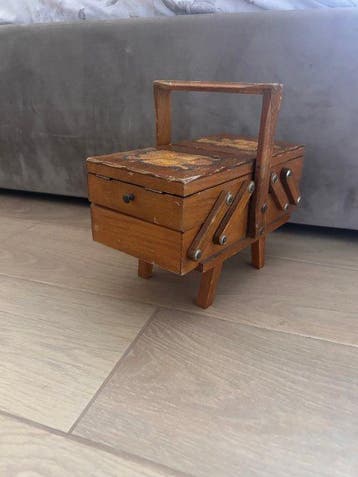 Boîte à couture - Bois, Antiquités & Art