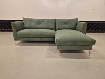 Veiling - Farina - Hoekbank - Showroommodel - Groen, Huis en Inrichting, Nieuw