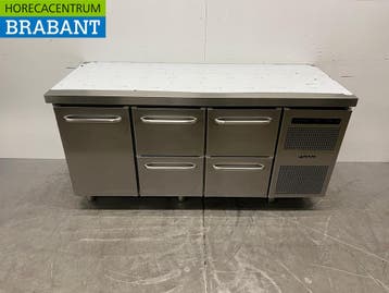 Table de travail réfrigérée en acier inoxydable Gram, 1, Verzenden, Nieuw in verpakking