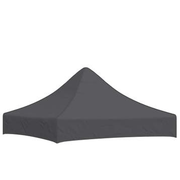 vidaXL Partytentdak 270 g/m² 2x2 m antraciet, Tuin en Terras, Partytenten, Verzenden, Nieuw