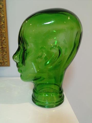 Cabeza maniquí - Hoofd - Glas