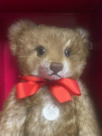 Steiff: teddybeer Happy 1926, 38cm, EAN 407215 - Ours en