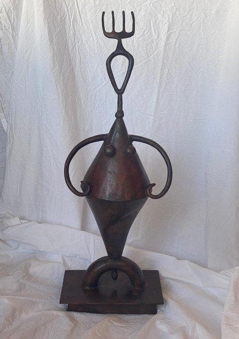 Juan García Ripollés (1932) - sculptuur, Señora de la, Antiek en Kunst, Antiek | Overige Antiek