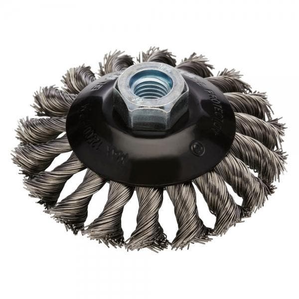 Staalborstel Kegel SKBZ 100mm 14mm voor haakse slijper Rh..., Autos : Divers, Outils de voiture, Envoi