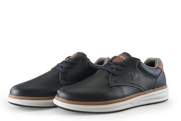 Rieker Veterschoenen in maat 41 Blauw, Zo goed als nieuw, Rieker, Veterschoenen, Verzenden