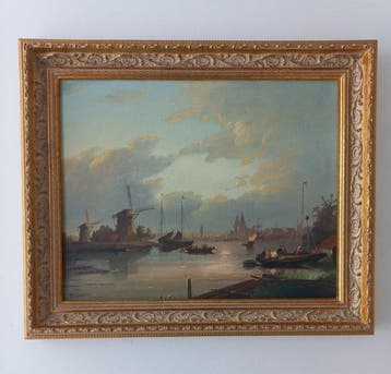 M.Joosten (XX) - Rivierlandschap