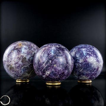 Unicorn Stone Kugel-Set – Drie fascinerende sferen in