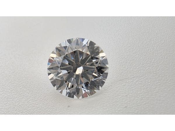Veiling - Diamant briljant 2.50 crt ( IGI gecertificeerd ), Bijoux, Sacs & Beauté, Pierres précieuses