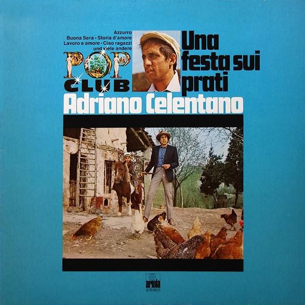 Adriano Celentano - Una Festa Sui Prati, CD & DVD, Vinyles | Pop, Envoi