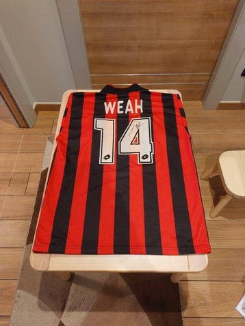 AC Milan - George Weah - 1996 - Voetbalshirt, Verzamelen, Nieuw