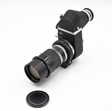Leica Telyt f= 20cm / 4.5 + adattatore M-Viso-Nikon