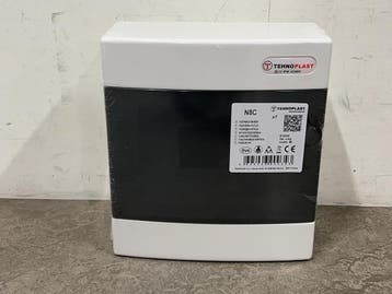 Veiling - 5x Tehnoplast verdeelkast N8-C/P IP40, Bricolage & Construction, Électricité & Câbles