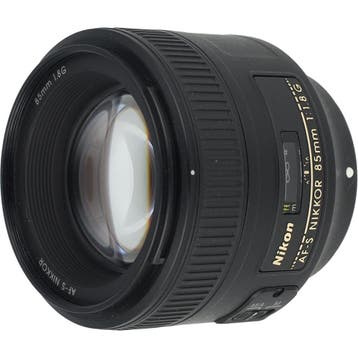 Nikon AF-S 85mm F/1.8G | Occasion, Ophalen of Verzenden