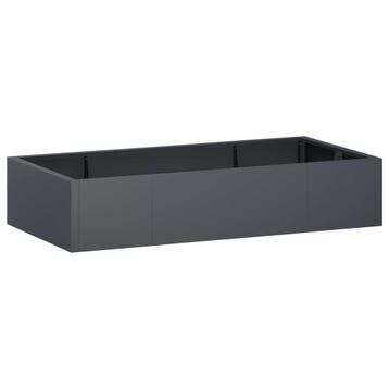vidaXL Keermuur 6 st 200 x 100 x 30 cm Staal Antraciet, Verzenden, Nieuw
