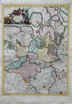 Belgique - Pays-Bas, Flandre-Orientale, Zélande; Coronelli -