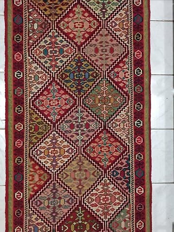 Kelim - 198 cm - 52 cm - Fijn geknoopte Sumak-kelim, Nieuw