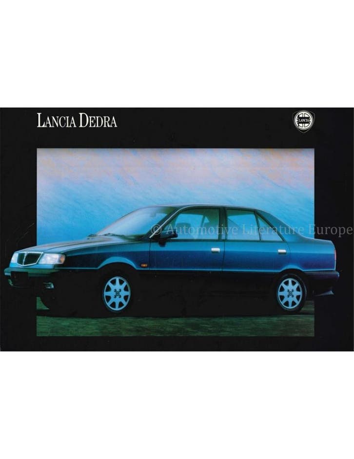 1990 LANCIA DEDRA BROCHURE NEDERLANDS, Livres, Autos | Brochures & Magazines