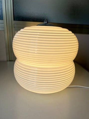 Due p illuminazione - Tafellamp - geblazen glas - Lampada