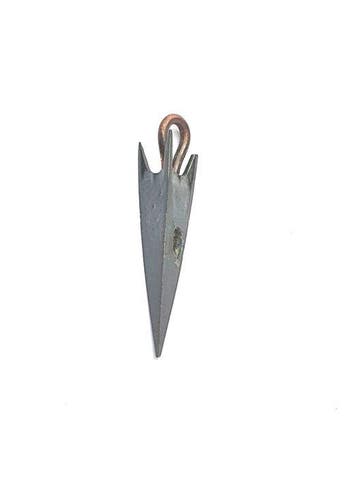 Scythe Bronze Pointe de flèche sifflante rare — arme de