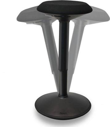 2dekans | Bckz Wiebelkruk Zwart | Hoogte 55-80cm |, Ophalen of Verzenden, Nieuw
