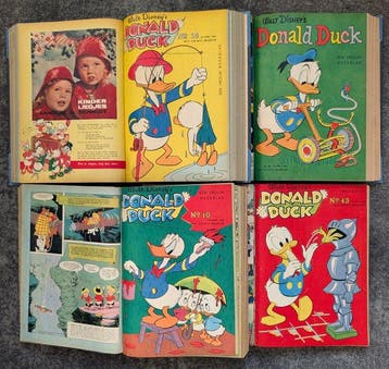 Donald Duck - Jaargangen 1960 en 1961 compleet in 4