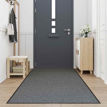 vidaXL Deurmat 115x300 cm antracietkleurig, Verzenden, Nieuw