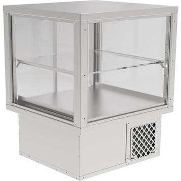 Drop-In Koelvitrine | AKV-S | 146L | RVS | +6°C/+12°C |, Verzenden, Nieuw in verpakking