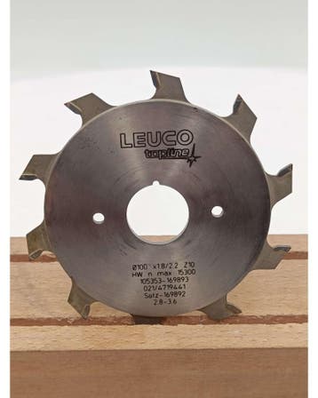 Leuco cirkzaagblad HM Ø100x1.8/2.2 Z10, Verzenden