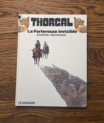 Thorgal T19 - La Forteresse invisible + dédicace - C - 1