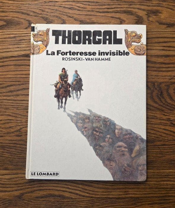 Thorgal T19 - La Forteresse invisible + dédicace - C - 1, Boeken, Stripverhalen
