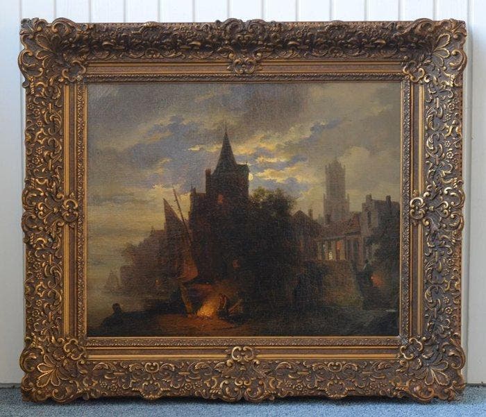 Everhardus Koster (1817-1892), Toegeschreven aan - Probably, Antiek en Kunst, Kunst | Schilderijen | Klassiek