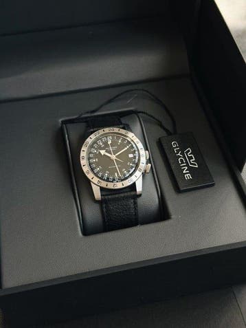 Glycine - Airman GMT – Limited Edition of 1,000 – Full Set -, Nieuw