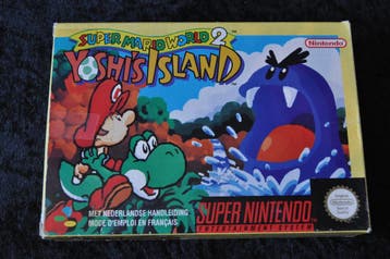 Super Mario World 2 Yoshis Island Nintendo SNES Boxed PAL, Games en Spelcomputers, Verzenden, Nieuw