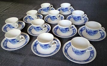 Richard Ginori - Koffieservies (24) - Taormina - Porselein -