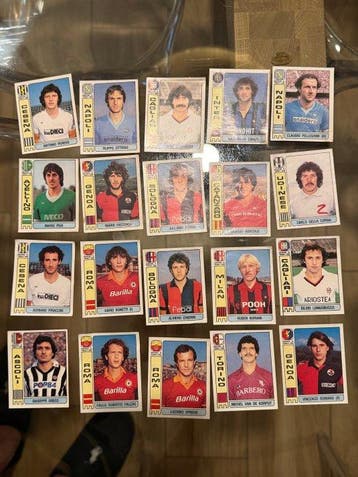 1981/82 Panini - 68 Ensemble complet d’autocollants en vrac, Collections
