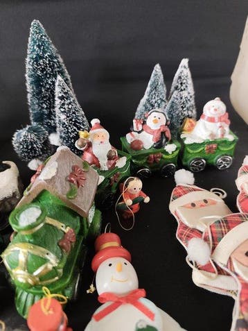 diverse kerst decoraties vintage - Kerstboomversiering (39), Nieuw