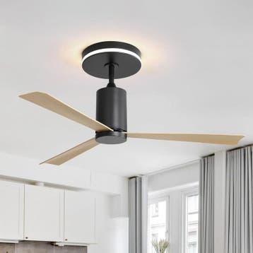 Sofucor Inbouw plafondventilator met verlichting - ABS-blade, Verzenden
