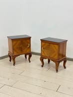 Table de chevet (2) - Bois, Verre - Chippendale