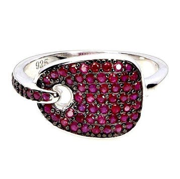 Sans prix de réserve - Bague Or blanc plaqué, argent 925 -
