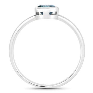 Zonder minimumprijs - Ring - 14 karaat Witgoud - 0.70ct. tw., Nieuw
